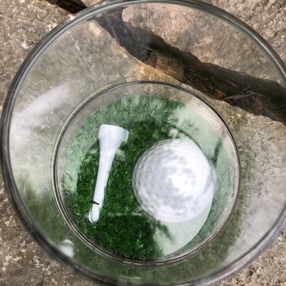 “Tee It Up”-Plastic Novelty Golf Themed Glass-NEW-High Ball Size - Picture 2 of 10